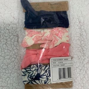 Touched by Nature Baby Girl Organic Cotton Headban